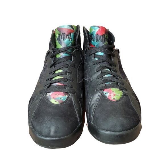 Nike Air Jordan 7 VII Retro 30th Barcelona Nights Size 11.5 Sneakers 705350-007 - Picture 4 of 9